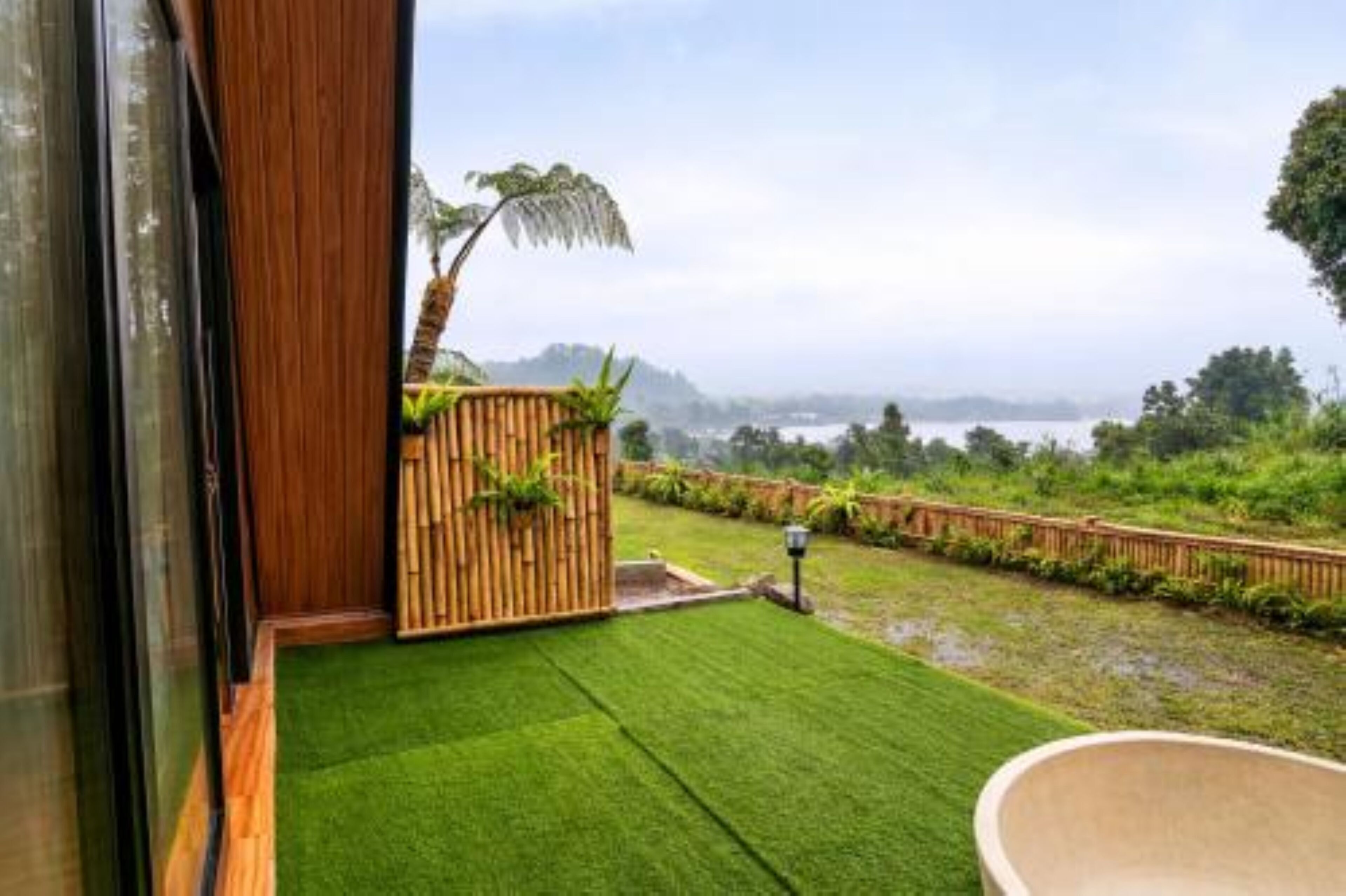 Cabin, Balcony, Lake View | Terrace/patio