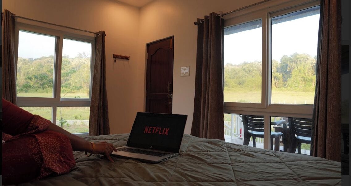 Phòng Suite, ban công, quang cảnh núi | Bộ trải giường bằng vải cotton Ai Cập, bộ đồ giường cao cấp 