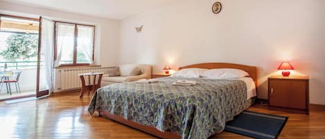 開放式客房, 露台 | 客廳