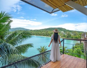 Chambre Deluxe double, vue sur la mer | Vue sur la plage ou l’océan