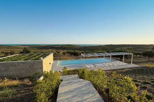 Luxury residence with pool - Terra di Bertolino in Menfi - DiCasaInSicilia