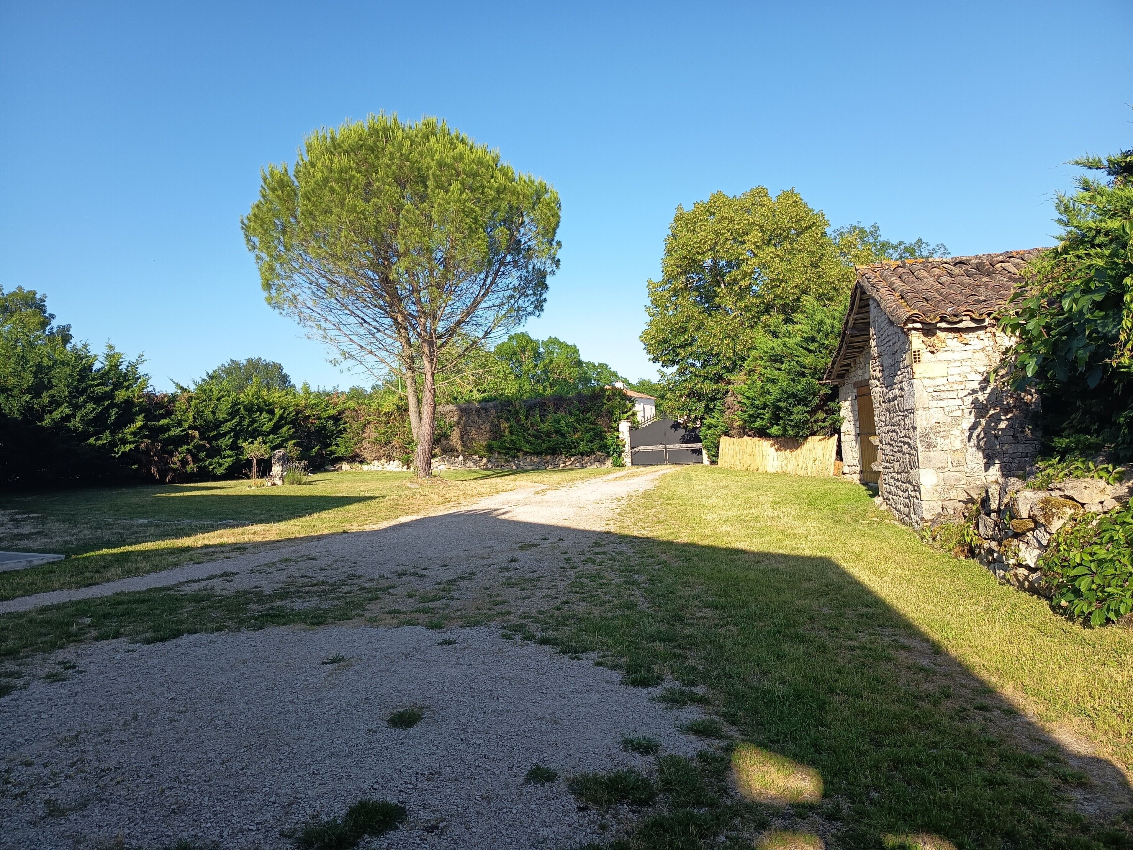 Terrain de l’hébergement 