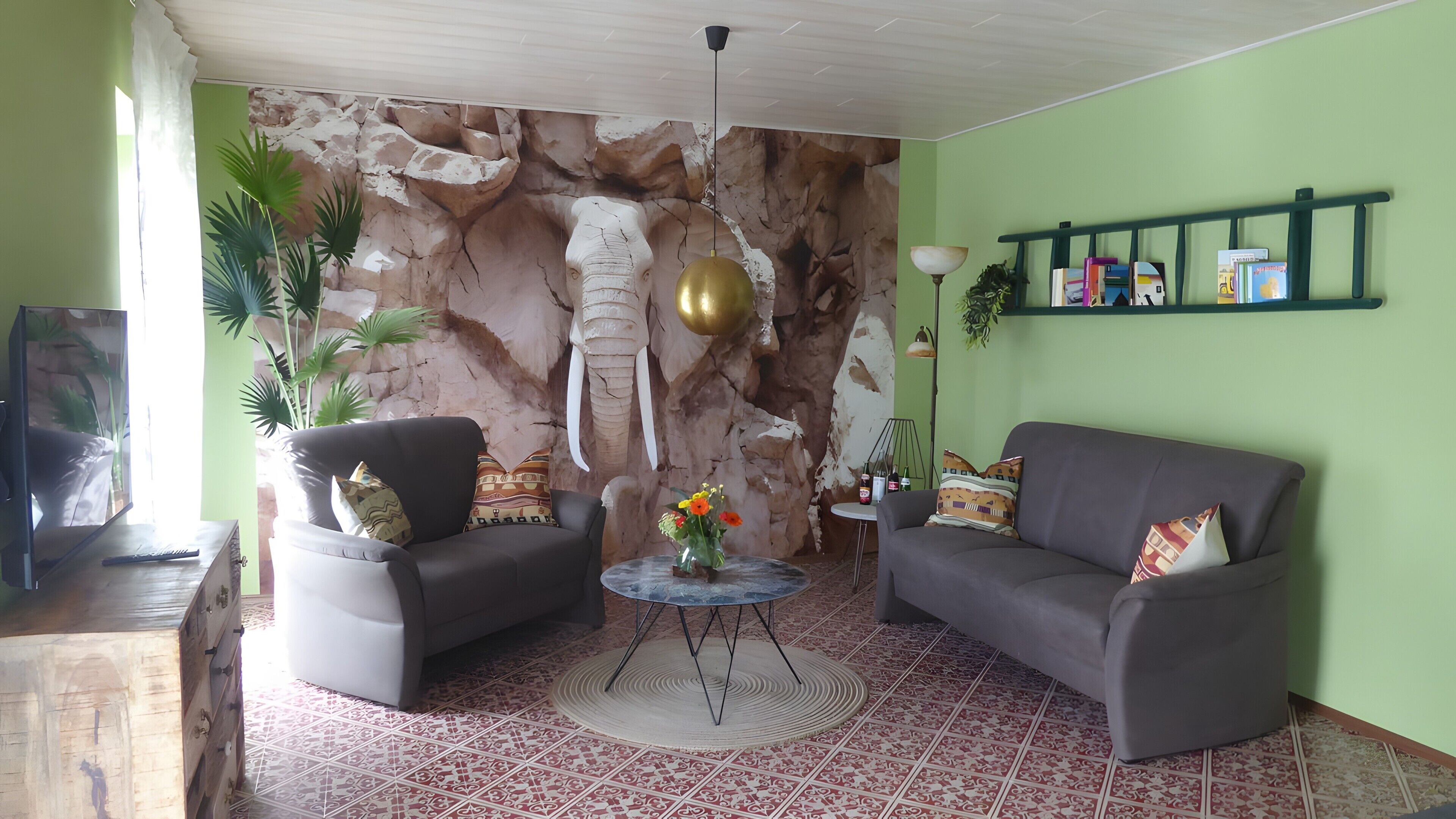 Área de sala de estar