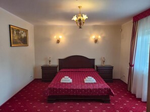Appartement familial, vue sur le jardin | Accès au Wi-Fi (inclus), literie fournie