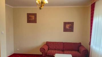 Familienapartment, Gartenblick | Wohnbereich