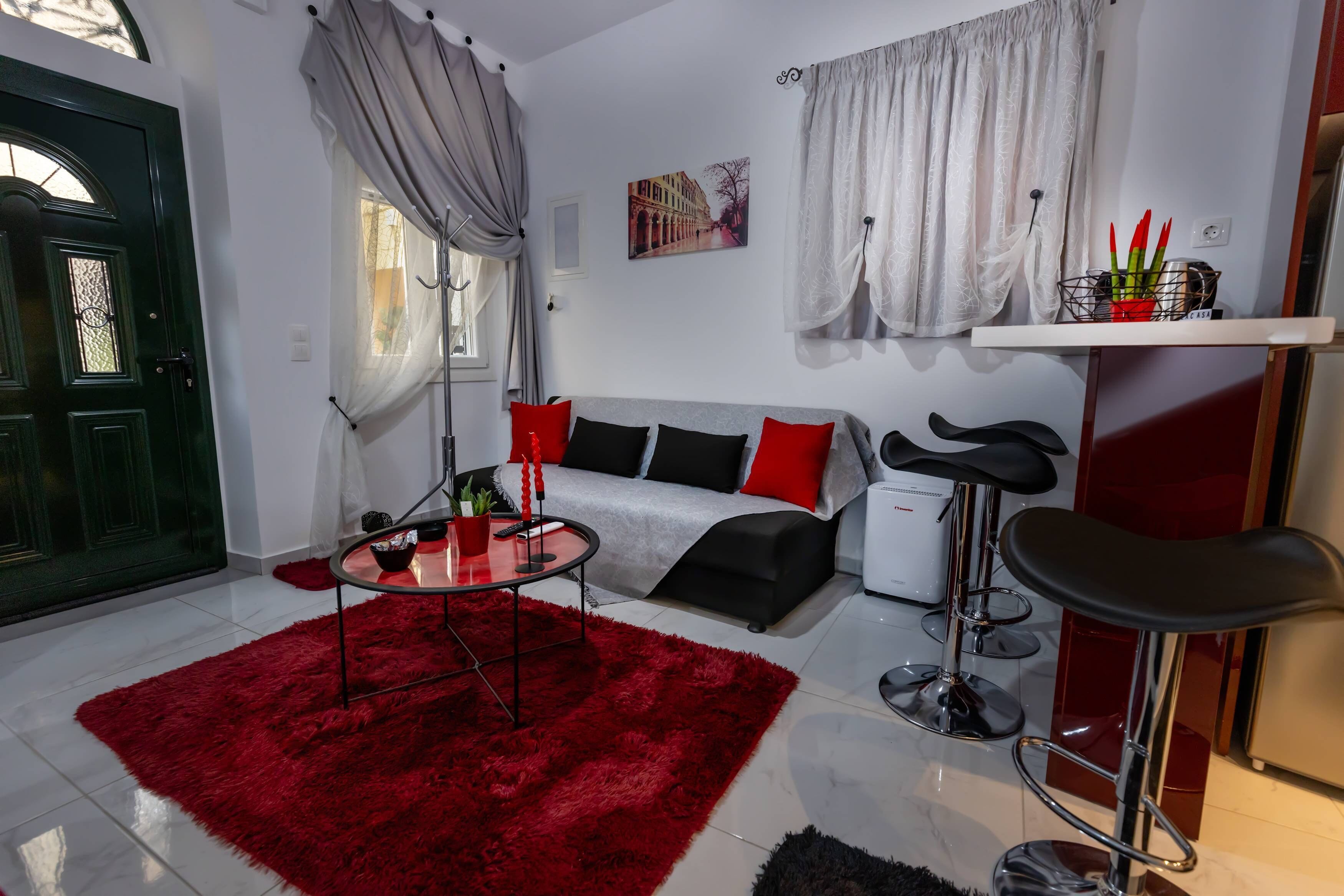 Estudio Confort, vistas a la ciudad | Zona de estar