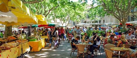 Udendørs spisemuligheder