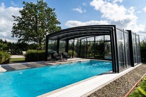 Indoor pool, outdoor pool