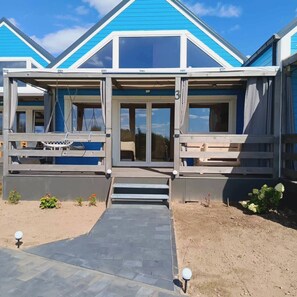 Terrace/patio - Domek nr 3 "błękitne Wzgórze" (gmina Brzuze)