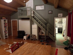 Interior - Log cabin near Sjusjøen and Lillehammer (Innlandet)