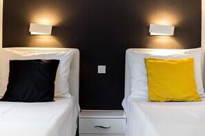 2 camere, culla da viaggio, Wi-Fi gratuito, lenzuola
