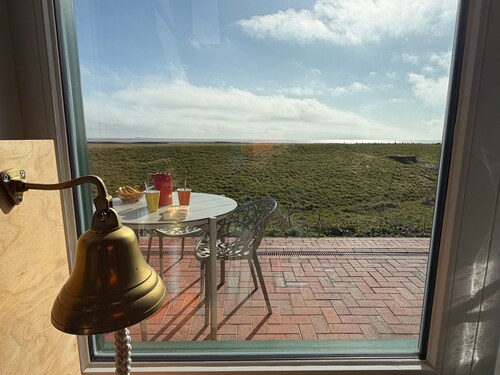Ferienwohnung Blütenreich mit Meerblick im Langhaus Aussichtsreich