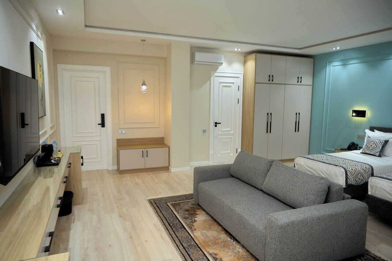 Dobbelt- eller tomannsrom | Oppholdsområde