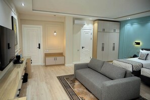 Dobbelt- eller tomannsrom | Oppholdsområde