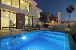 Outdoor pool, a heated pool - 200m NEW A Villa with private, heated pool and amazing ocean view (Costa Adeje)