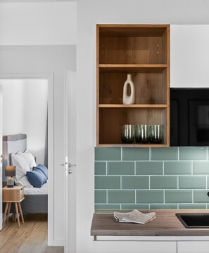 Interior - Apartment 'Jon' with Sea View, Balcony and Wi-Fi (Pellworm)