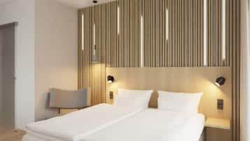 Standaard tweepersoonskamer, uitzicht op tuin