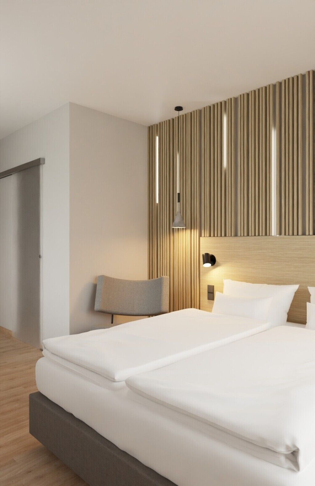 Superior-huoneisto, näköala puutarhaan