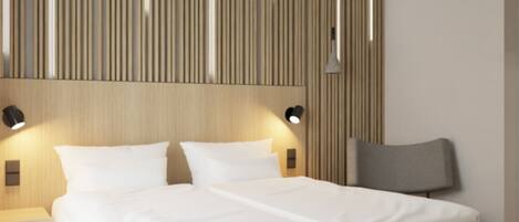 Habitación estándar doble, vistas al jardín