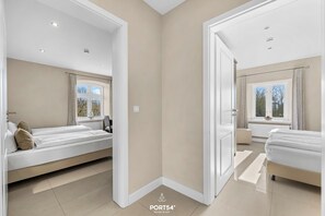 Room - Holiday apartment Lille Hus 2 in St. Peter-Ording with shared sauna and balcony (Sankt Peter-Ording)