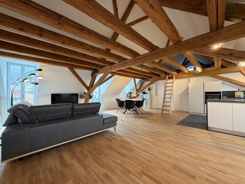 Espasingen Castle Apartment 2 - Penthouse apartment in the historic castle