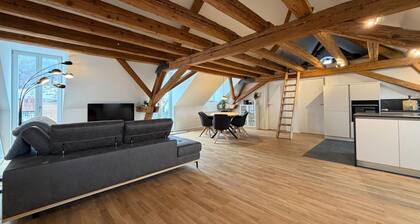 Espasingen Castle Apartment 2 - Penthouse apartment in the historic castle