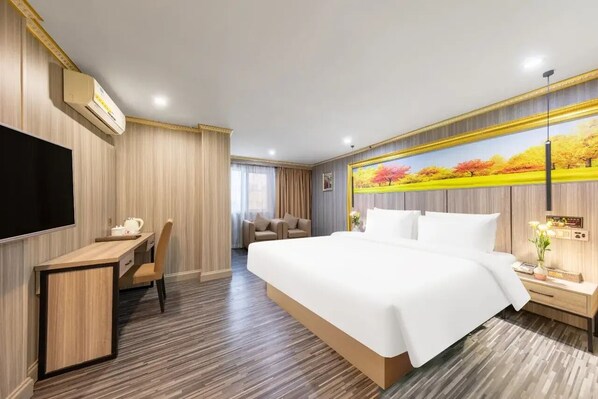 Deluxe Double Room - City-state apartments - Niu Hu Subway (Shenzhen)