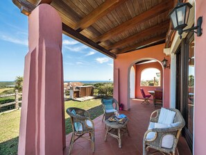 Villa, 2 Bedrooms, Private Pool, Garden View | Terrace/patio - Villa With a Private Pool and sea View (Stintino)