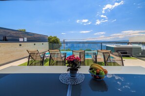 Alberca al aire libre 