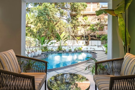 Outdoor pool. Staymaster Solintra 2BHK A301