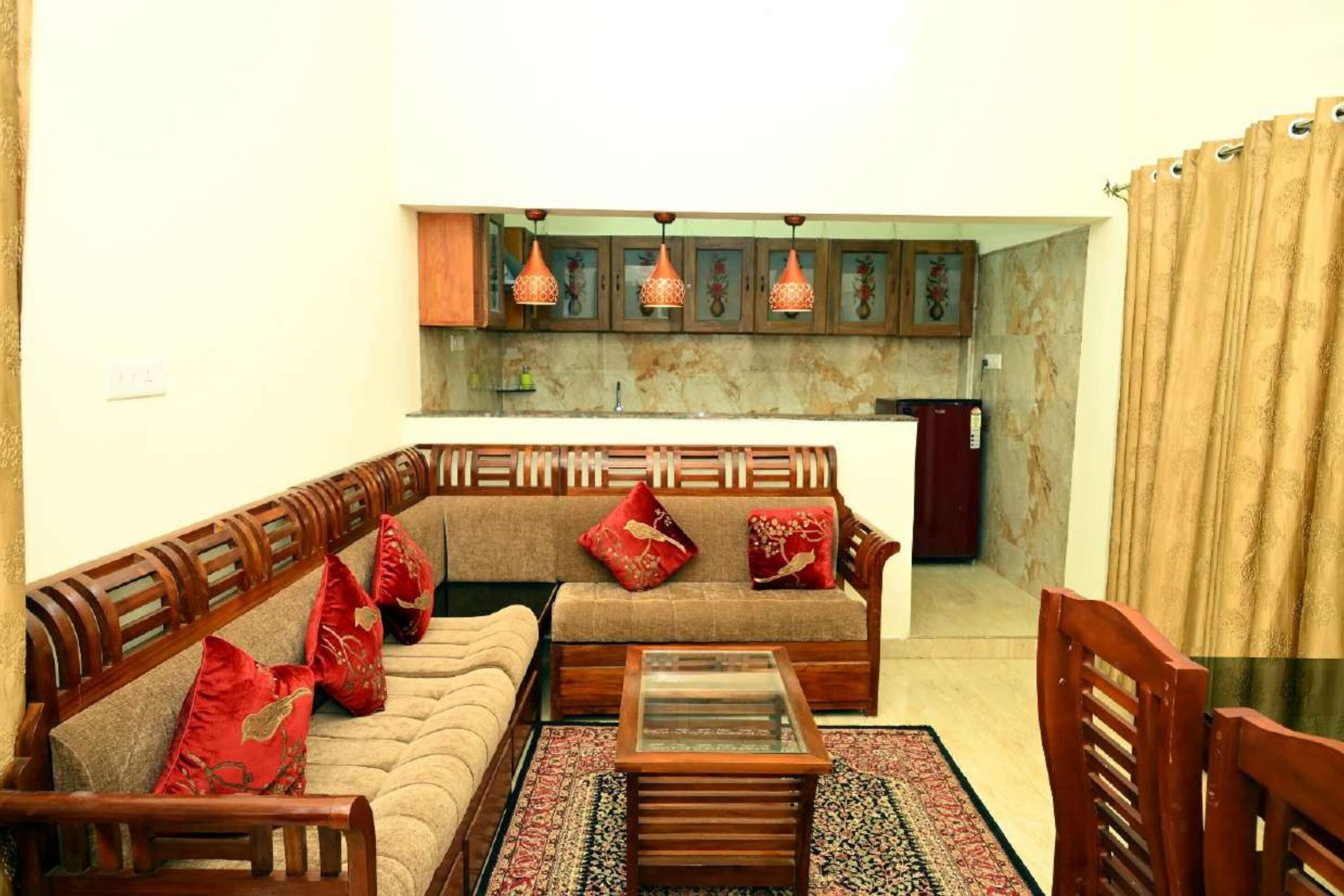 华丽公寓, 无烟房, 厨房 | 起居区