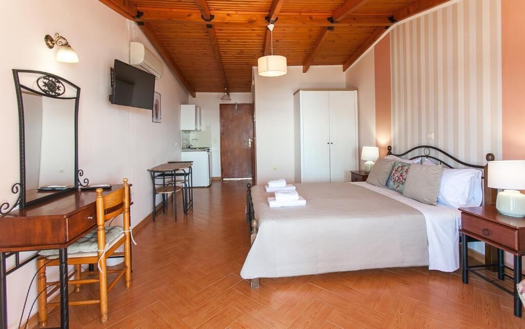 Superior-studio, parveke, merinäköala