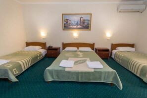 1 bedroom, travel crib, WiFi, bed sheets