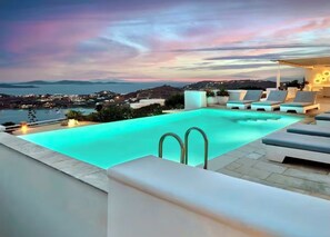 Pool - Sunset Vibes villa (Mykonos)
