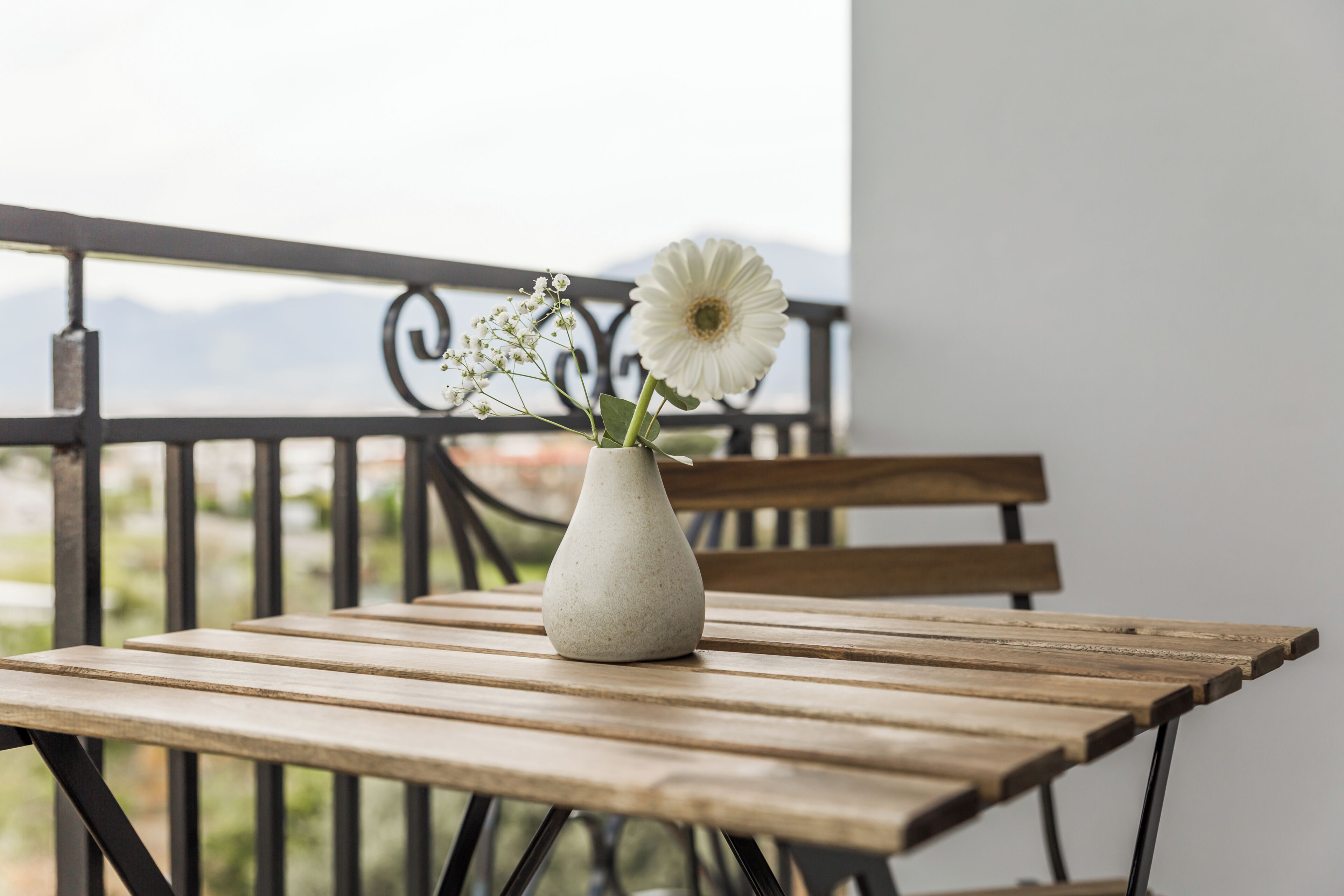 Deluxe-Apartment | Speisen im Freien