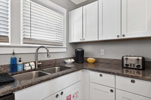 Coffee/tea maker, cookware/dishes/utensils - Spacious home w/ yard near Downtown attractions! (Louisville)