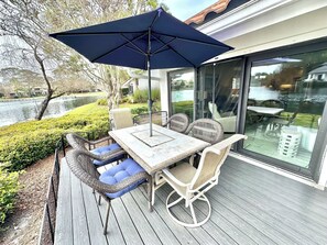 Outdoor dining - Perfect views | Near Beach | Golf Cart 5133 BW (Miramar Beach)