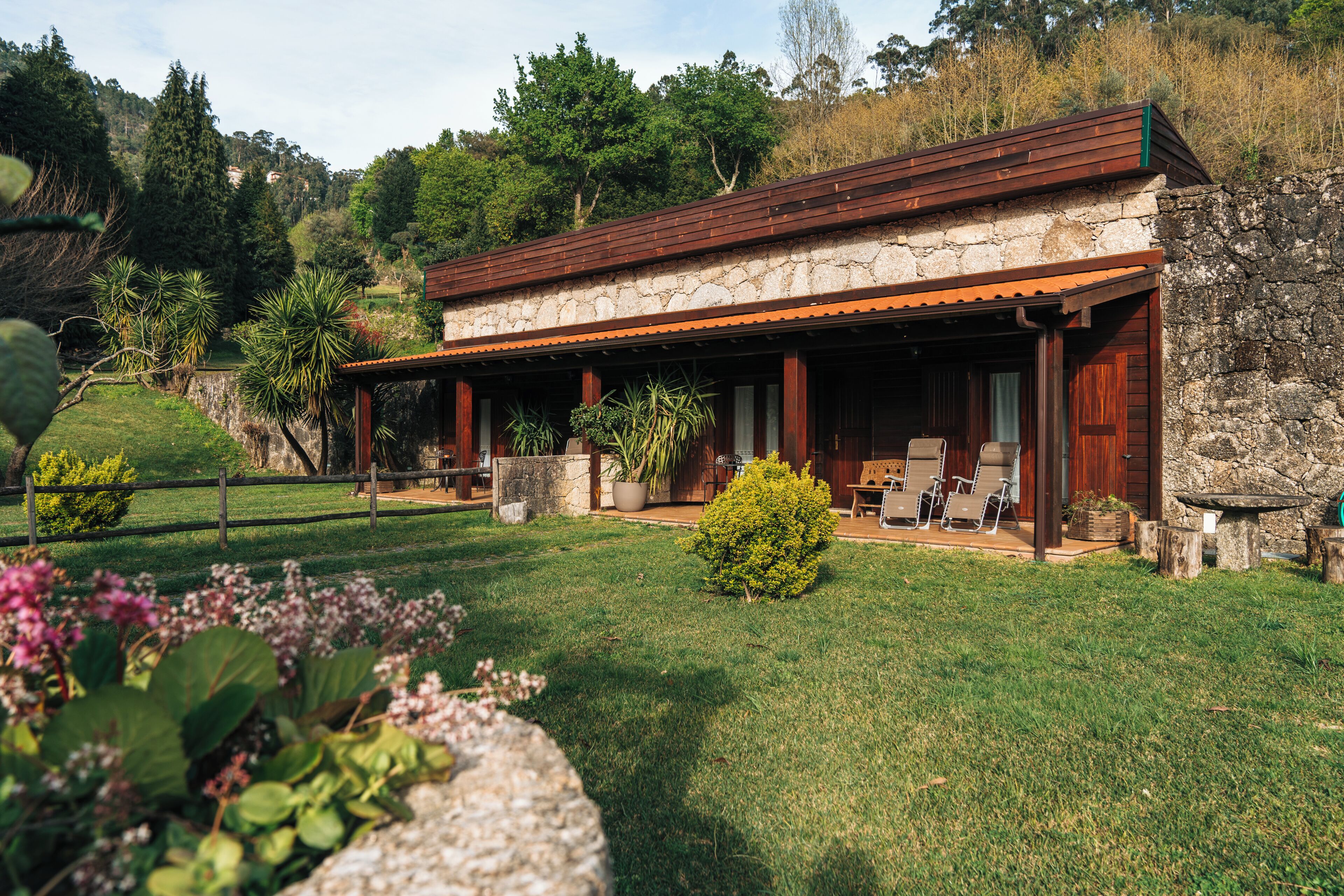 Biệt thự dành cho gia đình, quang cảnh vườn | Hiên