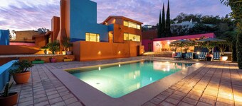Barragán-Style Villa | Private Pool, In-Villa Cook & Private Driver