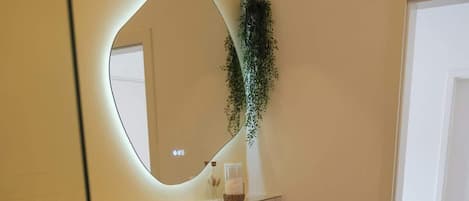 Regadera y secadora de cabello
