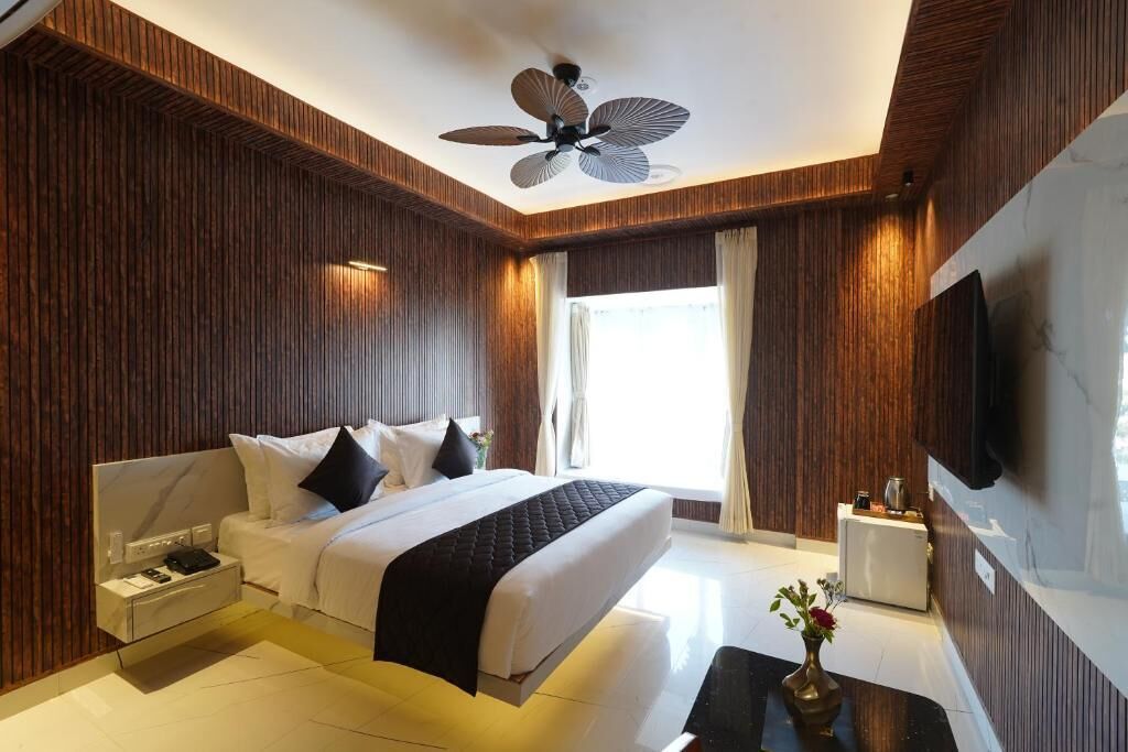 Habitación doble, balcón, vistas al lago