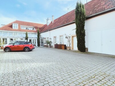 Design-Fewo im Zenstil • Ruhige Lage an der Weinstraße • 2 SZ • 2 Bäder • Terrasse & Garten
