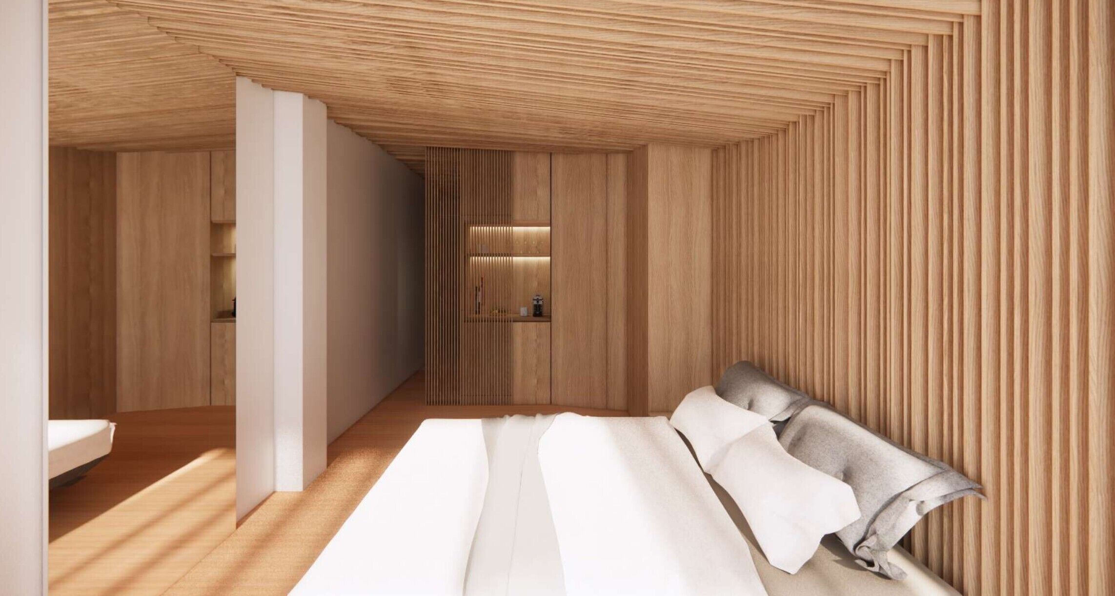 Rom – superior, balkong, sjøutsikt