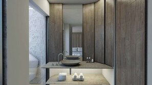 Presidential Suite, Balcony, Sea View | Bathroom