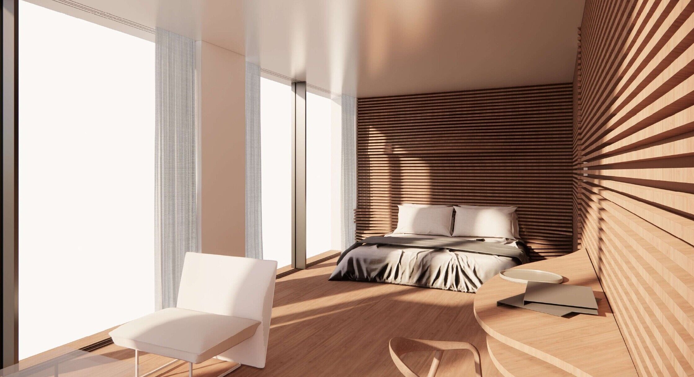 Rom – deluxe, balkong, sjøutsikt