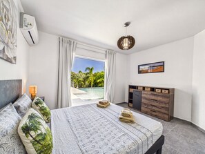 Free WiFi, bed sheets - Exceptional villa for 8 - Pool and terraces (Saint-François)