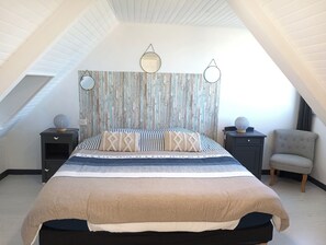 1 chambre, fer et planche à repasser, Wi-Fi, draps fournis