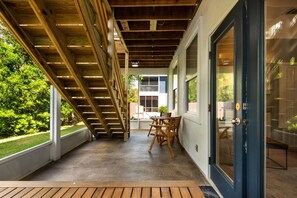 Outdoor dining - Private Pool - Main and Carriage Houses - Nearby Beach Access (Inlet Beach)