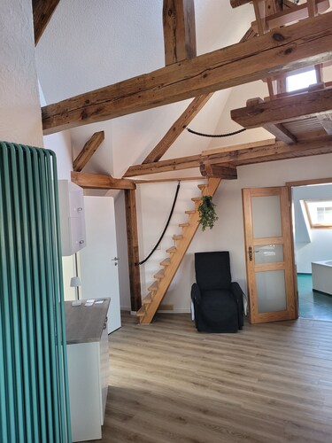 Apartment Tina with top equipment, sauna and only 3 km to the Bärwalder See