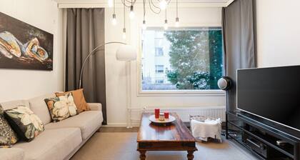 Pyynikki 1bd with own sauna, unique nordic design